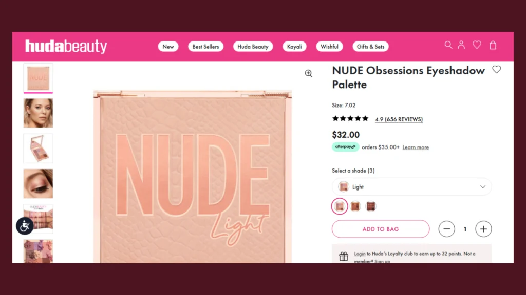 Huda Travel: Mini Nude Obsessions Palette