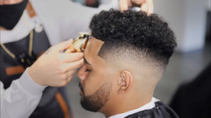 short hairstyles with fade