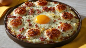baked egg food challenge recipe