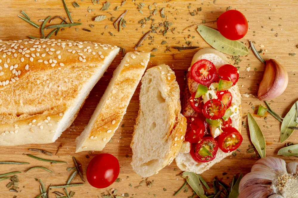 Ingredients for an Easy Baguette Recipe