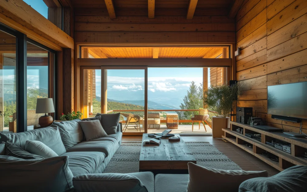 Modern Cabin Interior Design: Blending Nature with Modern Living