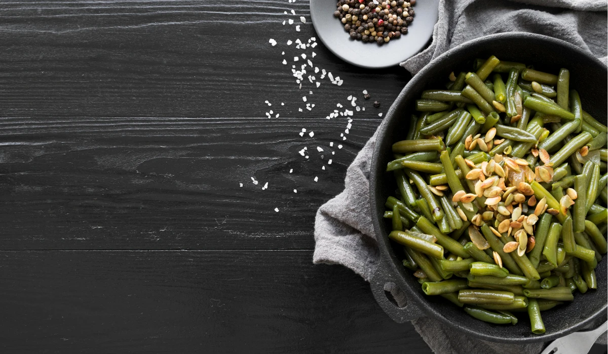 A Savory Green Bean Blend