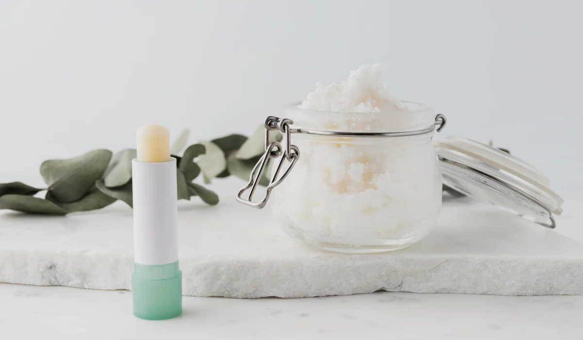 Natural Dental Care Setup