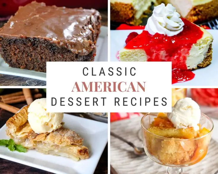 The Charm of American Desserts