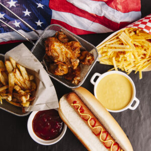 What Americans eat on weekends: fries, chicken wings, and hot dog – Samppy