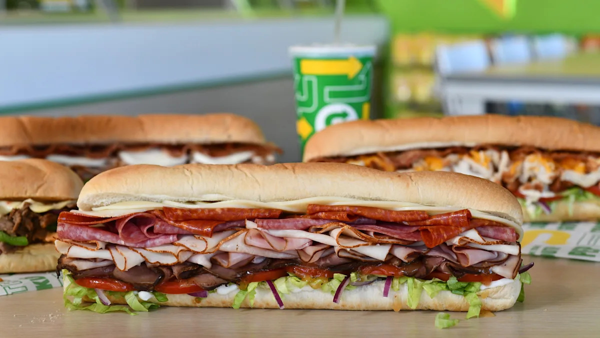 subway menu usa