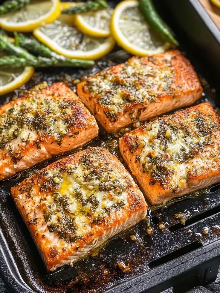 air fryer salmon recipie