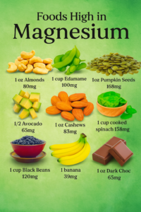 magnesium rich foods usa