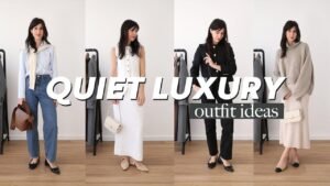 quiet luxury outfit ideas
