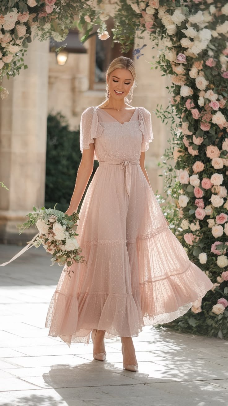 guest outfit for summer wedding