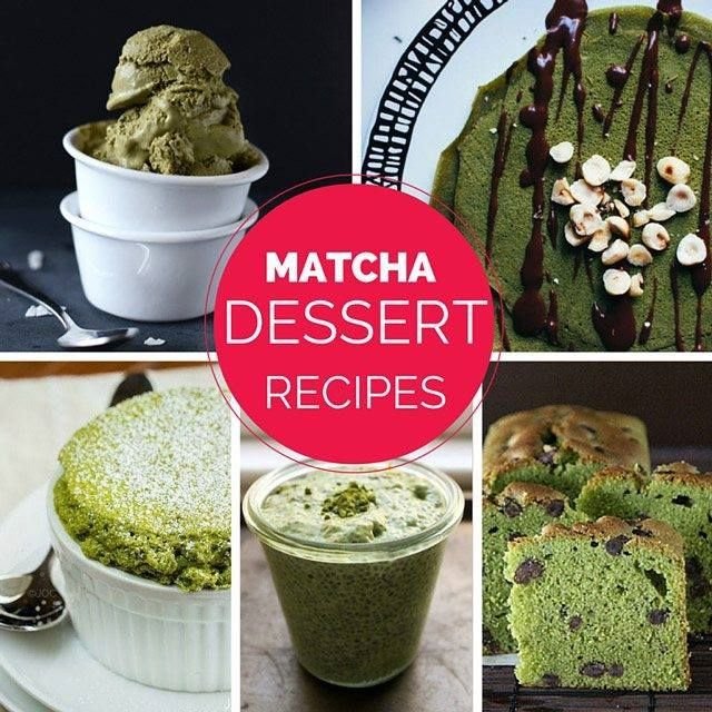 matcha dessert recipies