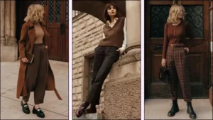 Elegant outfits featuring chic and sophisticated fashion looks