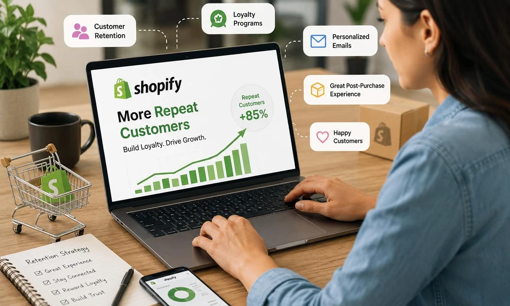 Business owner comparing loyalty software