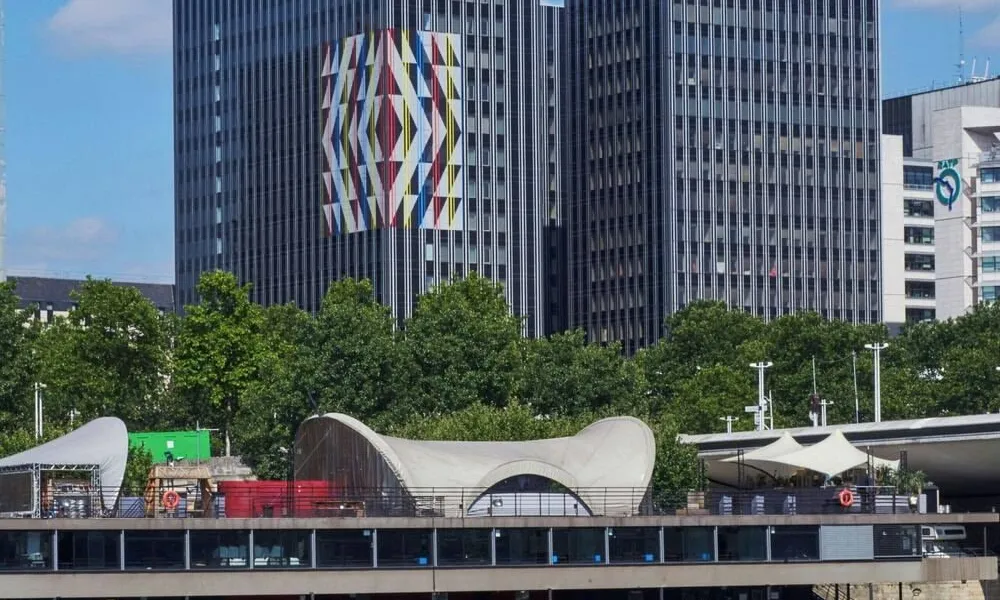 Contemporary luxury hotel exterior at citizenM Paris for Best Hotels in Paris.