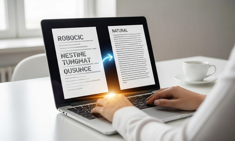 Editing AI-generated text into natural writing